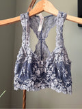 0027-Free People Intimately Floral Lace Racerback Bralette S
