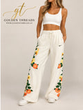 Nike Phoenix Fleece Floral Wide Leg Sweatpants XS NWT GT-0255