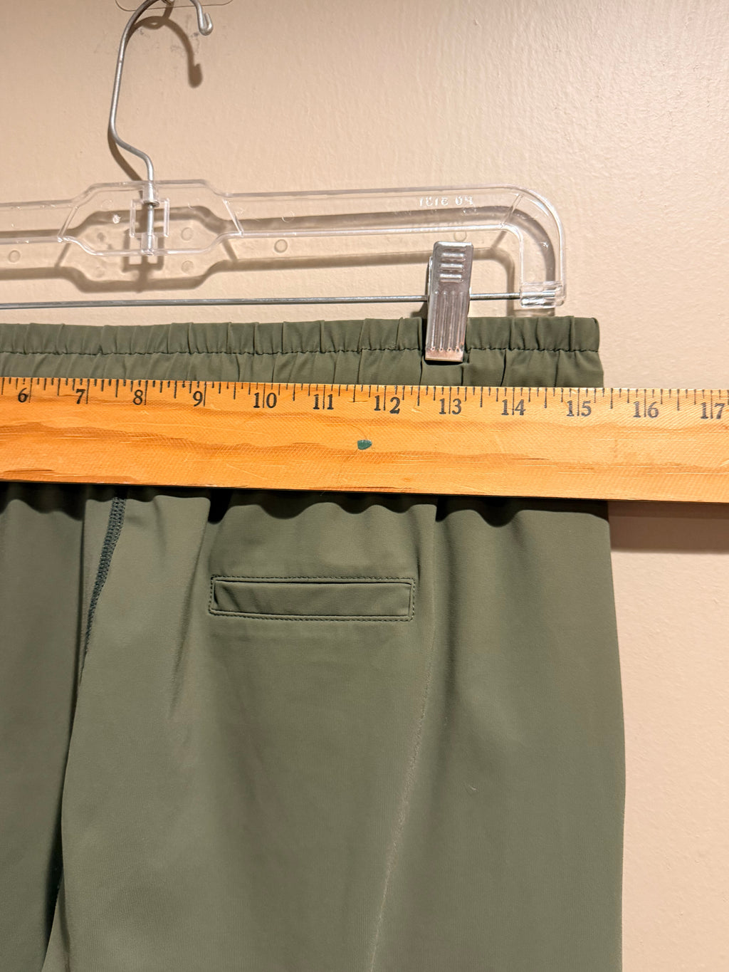 ZYIA Active Olive Green Stretch Jogger Pants Drawstring Medium
