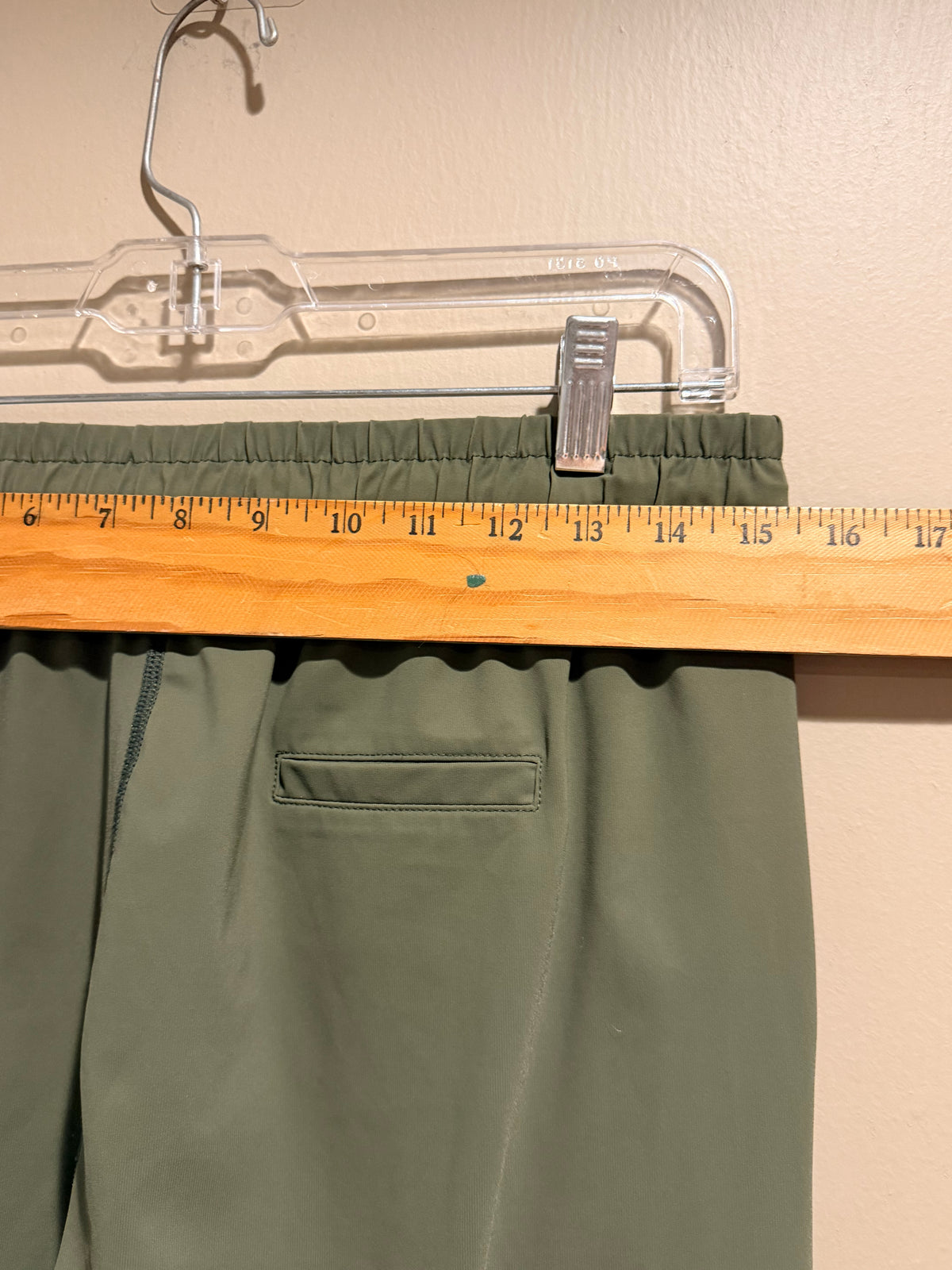 ZYIA Active Olive Green Stretch Jogger Pants Drawstring Medium