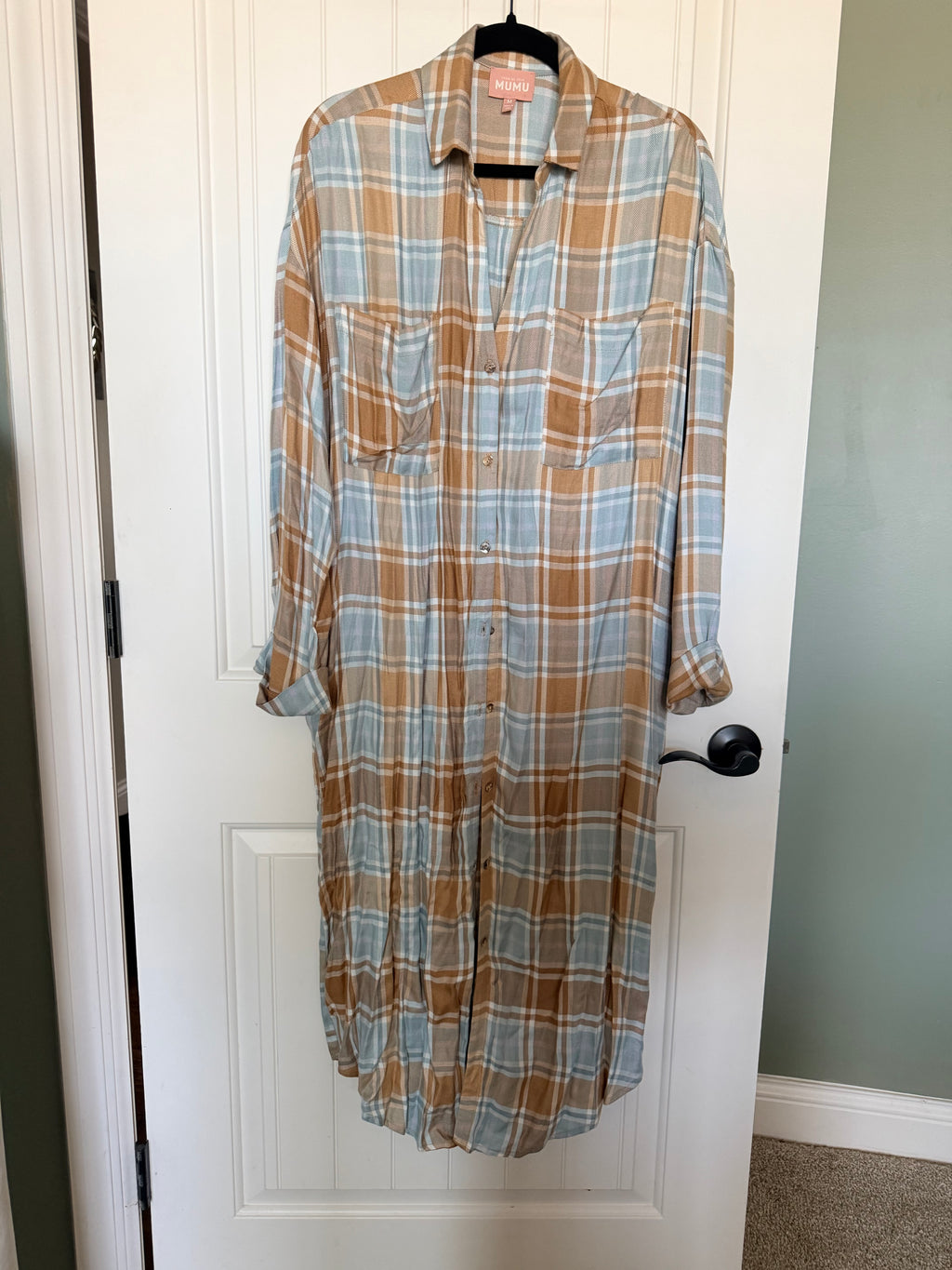 Show Me Your MuMu Plaid Leo Tunic