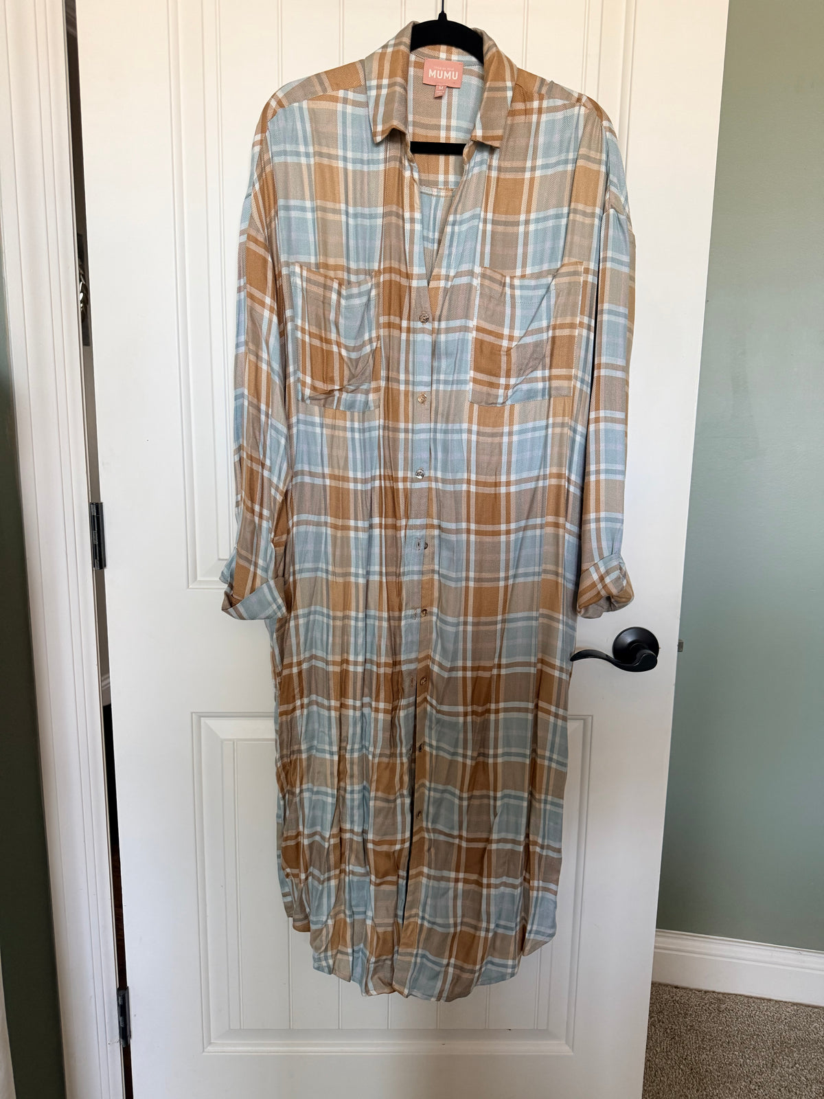 Show Me Your MuMu Plaid Leo Tunic
