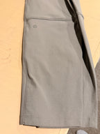 Lululemon Light Khaki grey Pleated Pants — Size 4