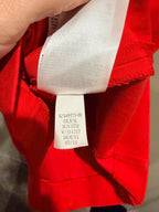 Banana Republic Red Sleeveless Sheath Dress