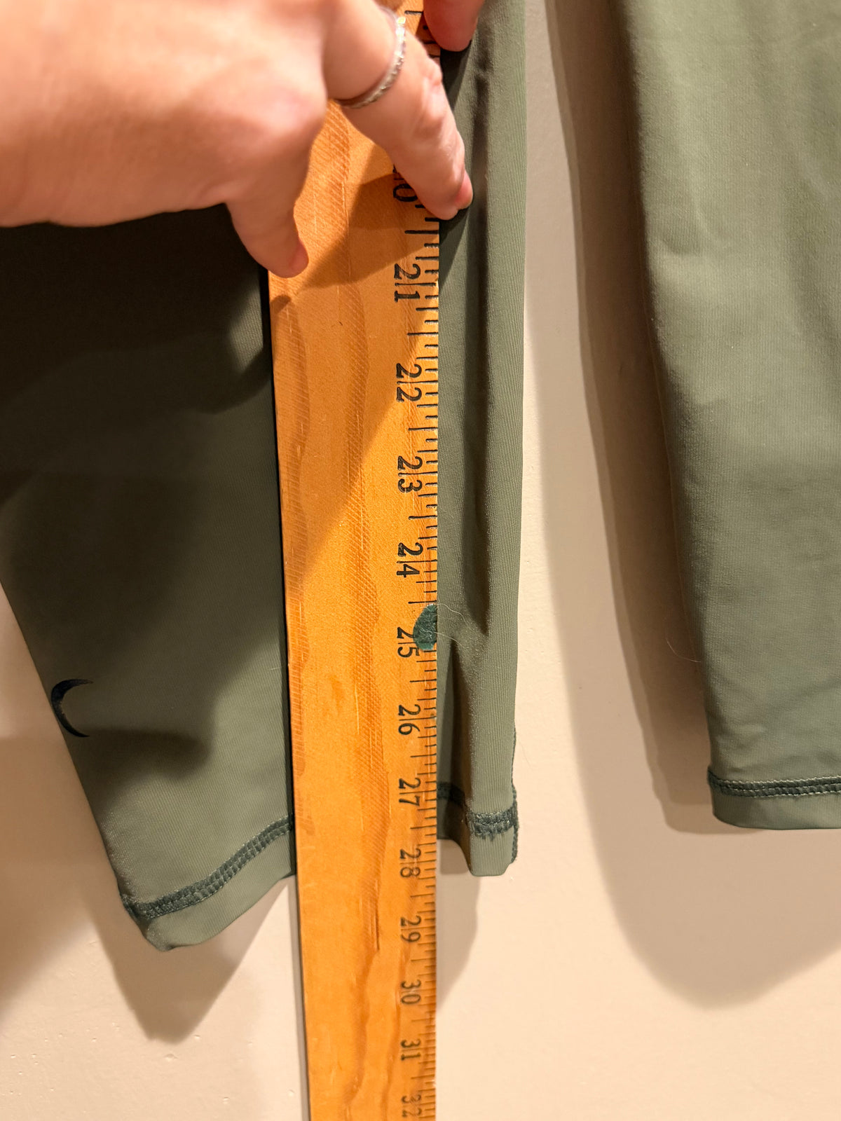 ZYIA Active Olive Green Stretch Jogger Pants Drawstring Medium