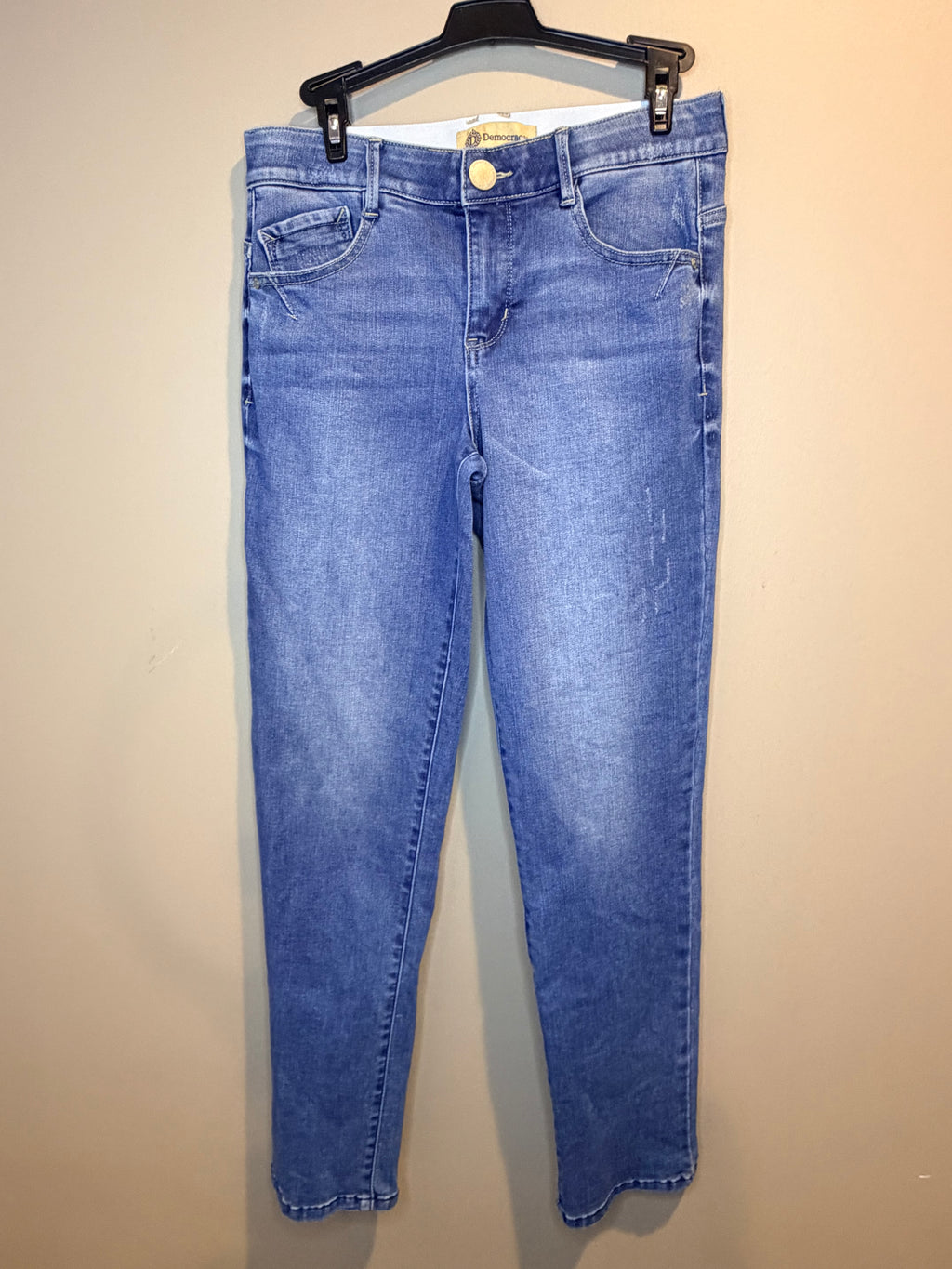 Democracy Skinny Jeans in Medium Blue Wash