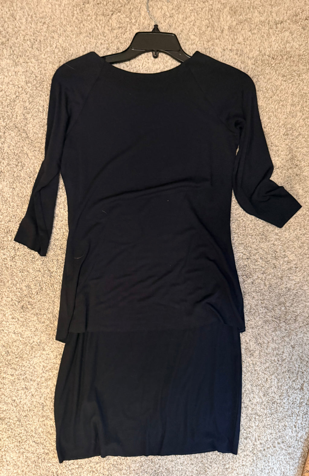Bailey 44 Black Long Sleeve Midi Dress