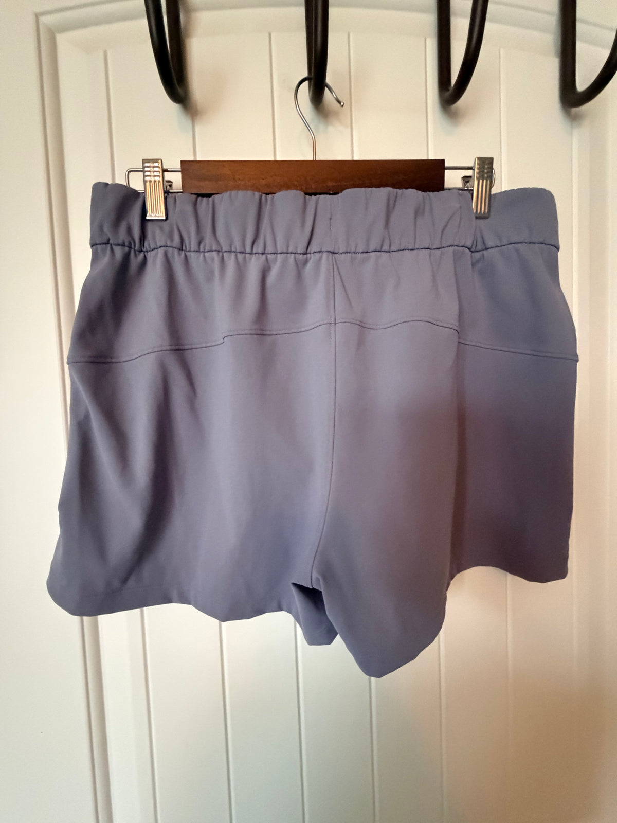 lululemon Pull-On High Rise Shorts Gray Blue Size 10