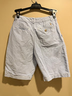 Polo Ralph Lauren Boys 14 Blue Oxford Chino Shorts Preppy Pony Logo