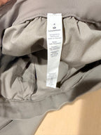 Lululemon Light Khaki grey Pleated Pants — Size 4
