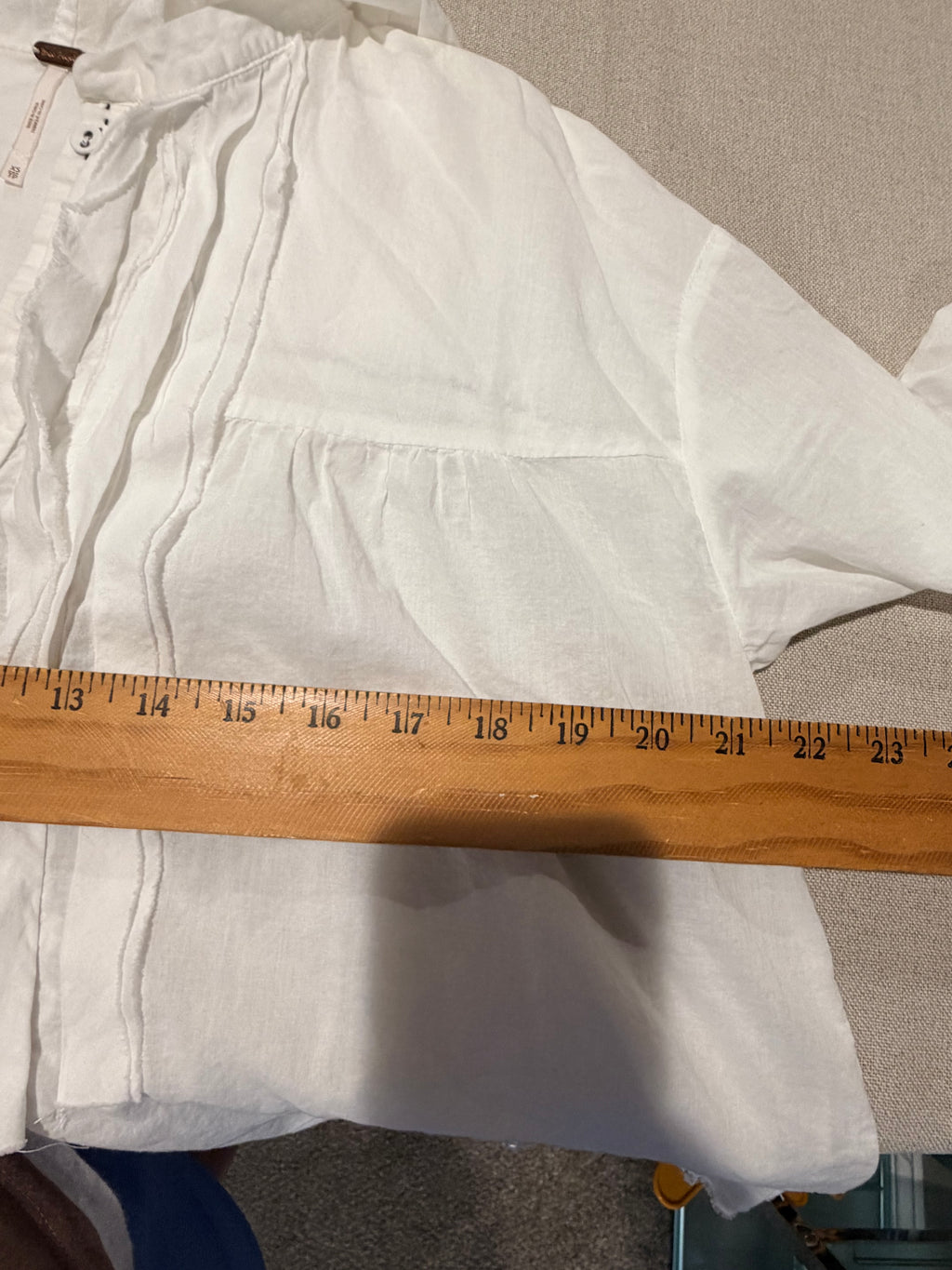 Free People White Hooded Button-Down Shirt Jacket