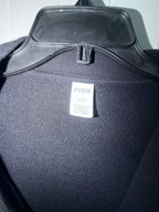 PINK Victoria's Secret Black V‑Neck Button Front Cardigan