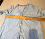 Levi's Light Blue Denim Button-Front Women's Shirt