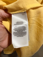 Polo Ralph Lauren XXL Yellow Classic Fit Pony Logo Cotton T-Shirt