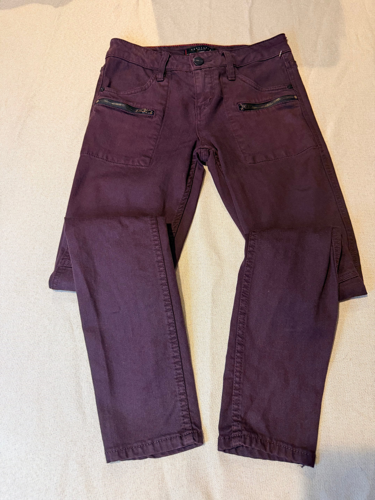 Sanctuary Women's Skinny Jeans in Deep Burgundy