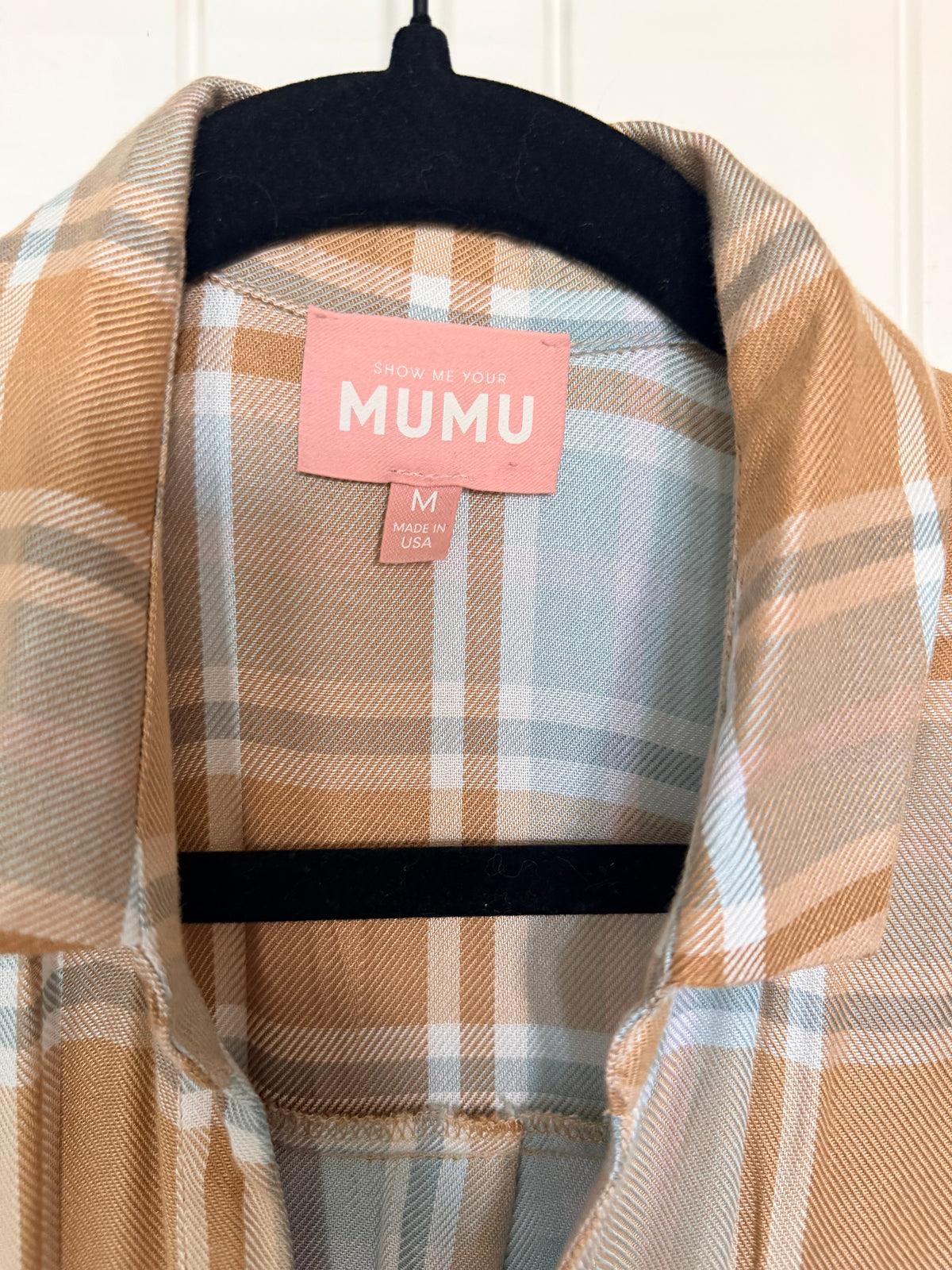 Show Me Your MuMu Plaid Leo Tunic
