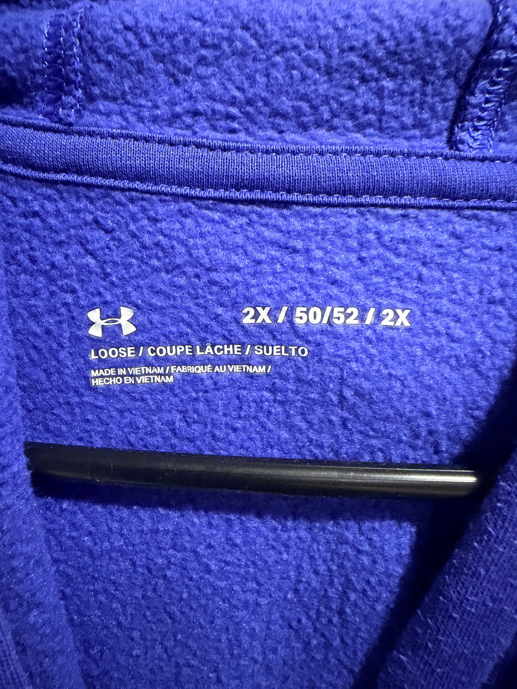 Under Armour Women's Royal Blue Logo Hoodie