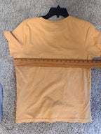 Rowdy Graphic Tee - Golden Yellow Short Sleeve Women’s Top