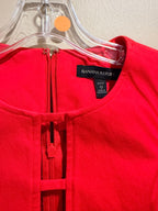 Banana Republic Red Sleeveless Sheath Dress