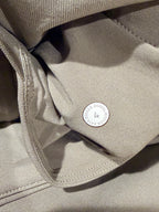 Lululemon Light Khaki grey Pleated Pants — Size 4