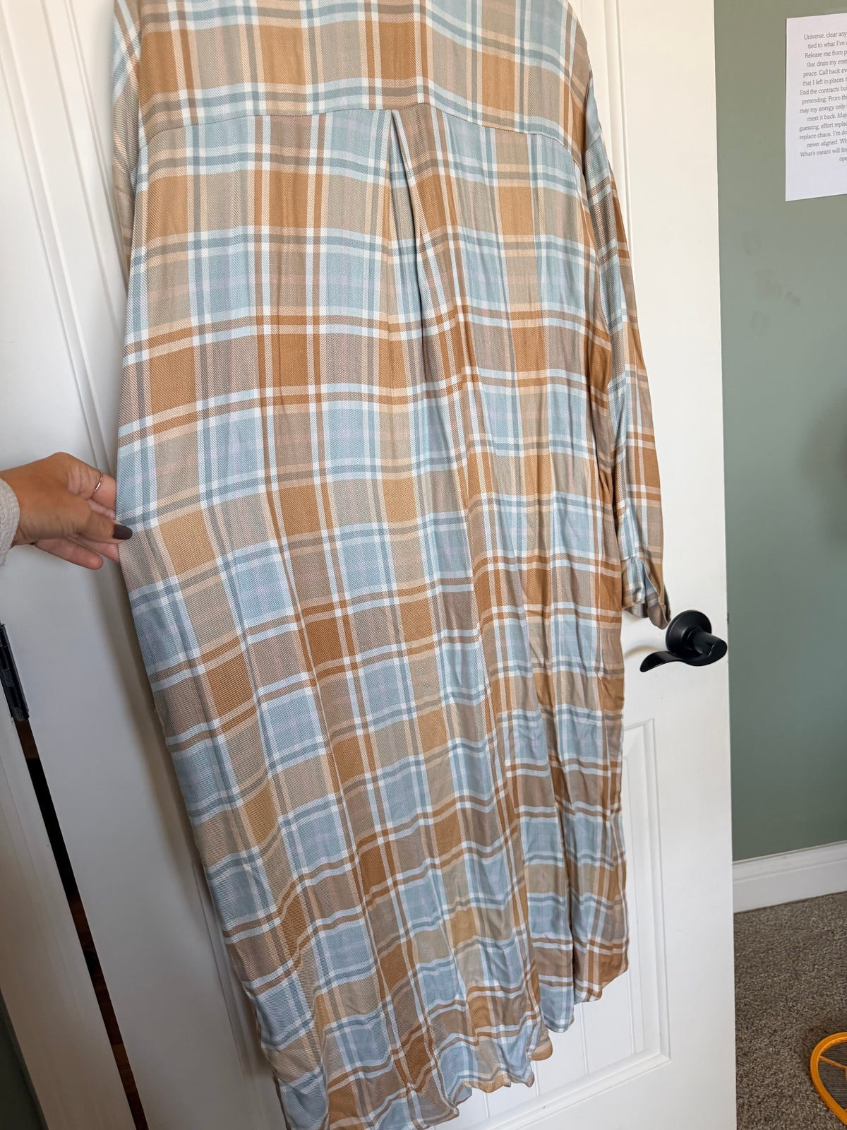 Show Me Your MuMu Plaid Leo Tunic