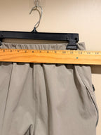 Lululemon Light Khaki grey Pleated Pants — Size 4