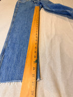 SLVRLAKE Women's Straight-Leg Blue Denim Jeans
