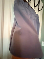 lululemon Pull-On High Rise Shorts Gray Blue Size 10