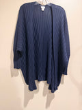Club Monaco black cashmere Ribbed Open-Front Women's Cardigan