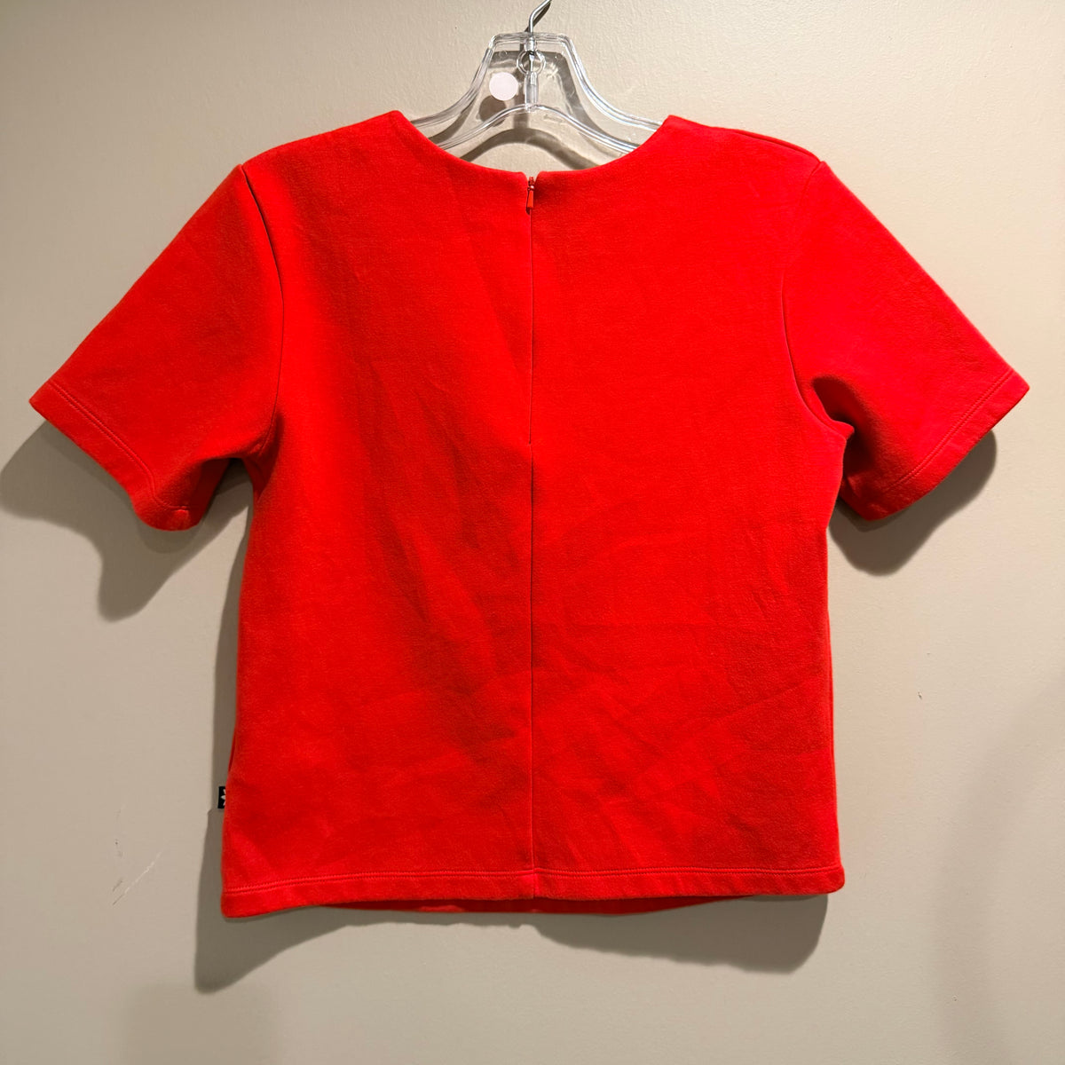 adidas Red  Trefoil Short Sleeve Tee