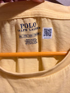 Polo Ralph Lauren XXL Yellow Classic Fit Pony Logo Cotton T-Shirt