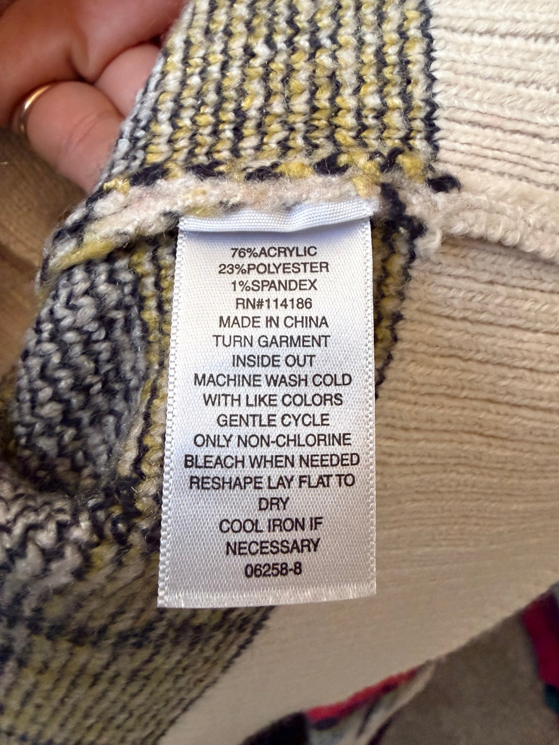 A.N.A A New Approach cardigan size small label
