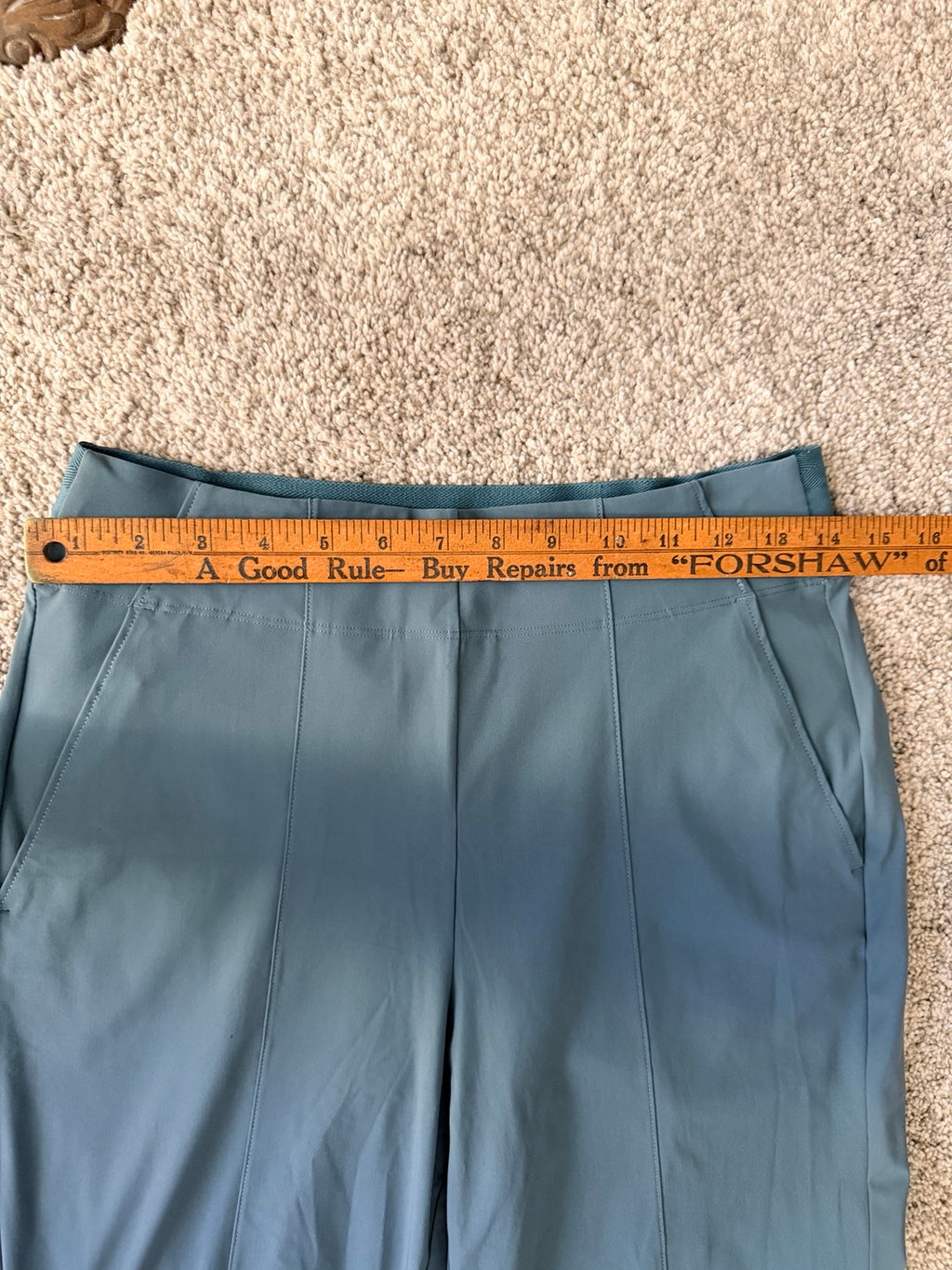 Athleta Cosmic Kick Flare Pant blue size 6