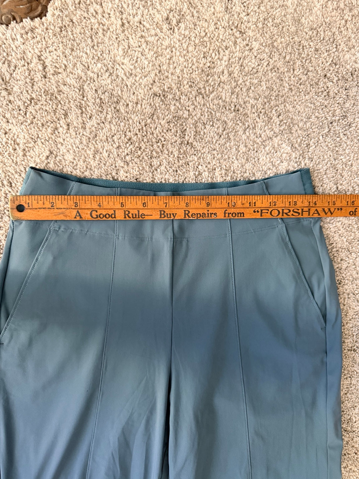 Athleta Cosmic Kick Flare Pant blue size 6