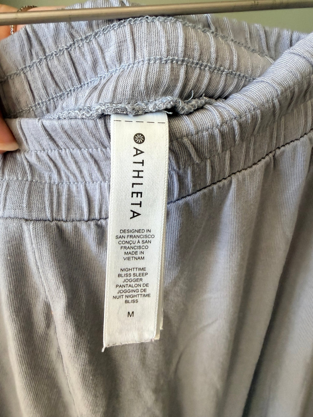 Athleta Nighttime Bliss Sleep Jogger label size M