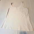 Eileen Fisher Scoop Neck Tank Top - Beige/Cream