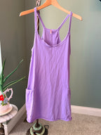 Free People Movement purple Hot Shot mini dress romper front