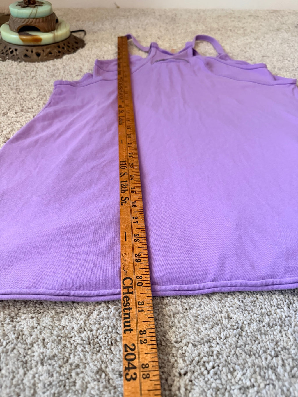 Free People Movement purple Hot Shot romper length measurement