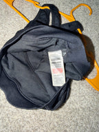 Gymshark black sports bra size M fabric and care label