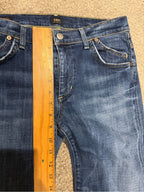 Citizens of Humanity Ingrid High Rise Wide Leg Jeans Size 30 Blue Denim