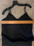 GT-57 White House Black Market Black Strapless Slip Dress Minimalist 10