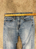GT-0148 — Levi’s 505 Light Wash Regular Straight Men’s Jeans 34x29 Y2K