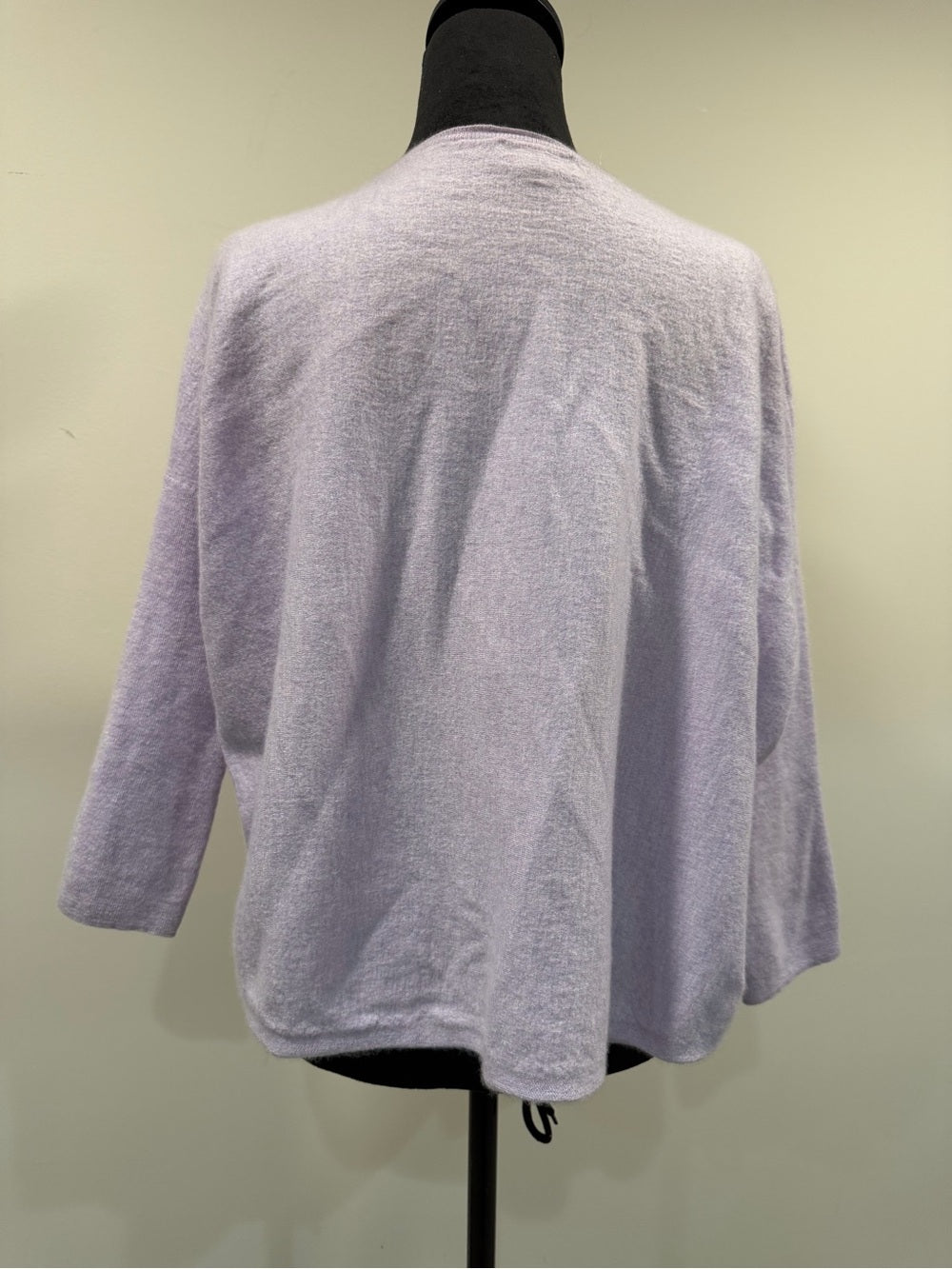 GT-0150 J.Crew Collection Italian Cashmere Sweater M Lavender Oversized