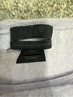 GT-0150 J.Crew Collection Italian Cashmere Sweater M Lavender Oversized