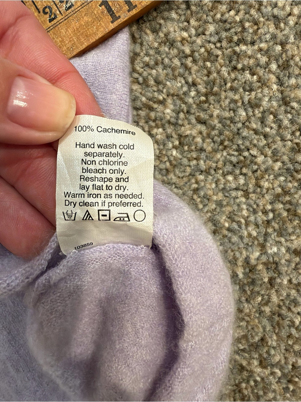 GT-0150 J.Crew Collection Italian Cashmere Sweater M Lavender Oversized