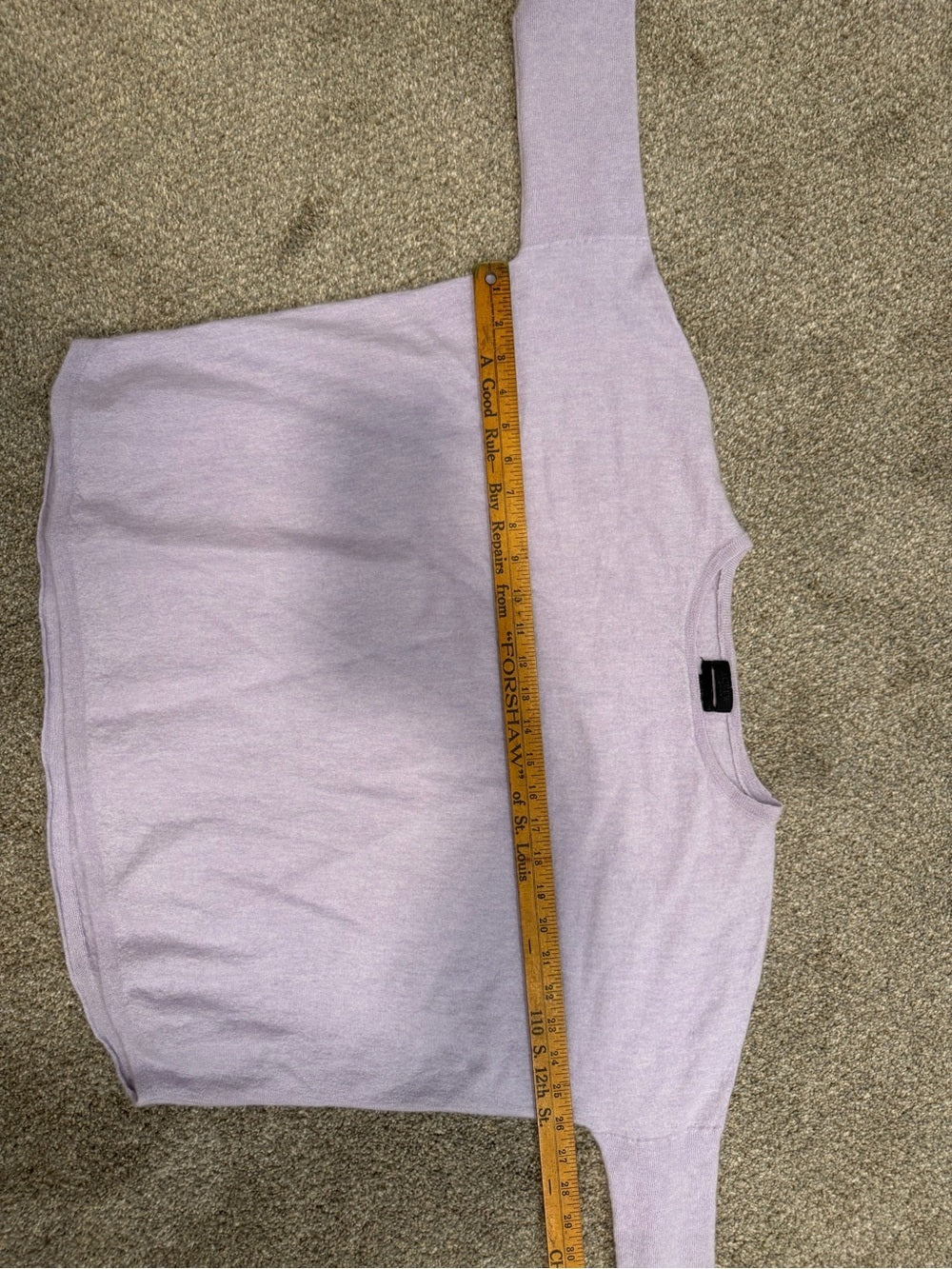 GT-0150 J.Crew Collection Italian Cashmere Sweater M Lavender Oversized