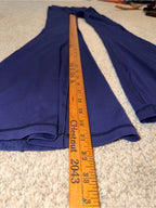 GT-0056 Offline by Aerie Real Me Crossover Flare Leggings Navy Blue Small