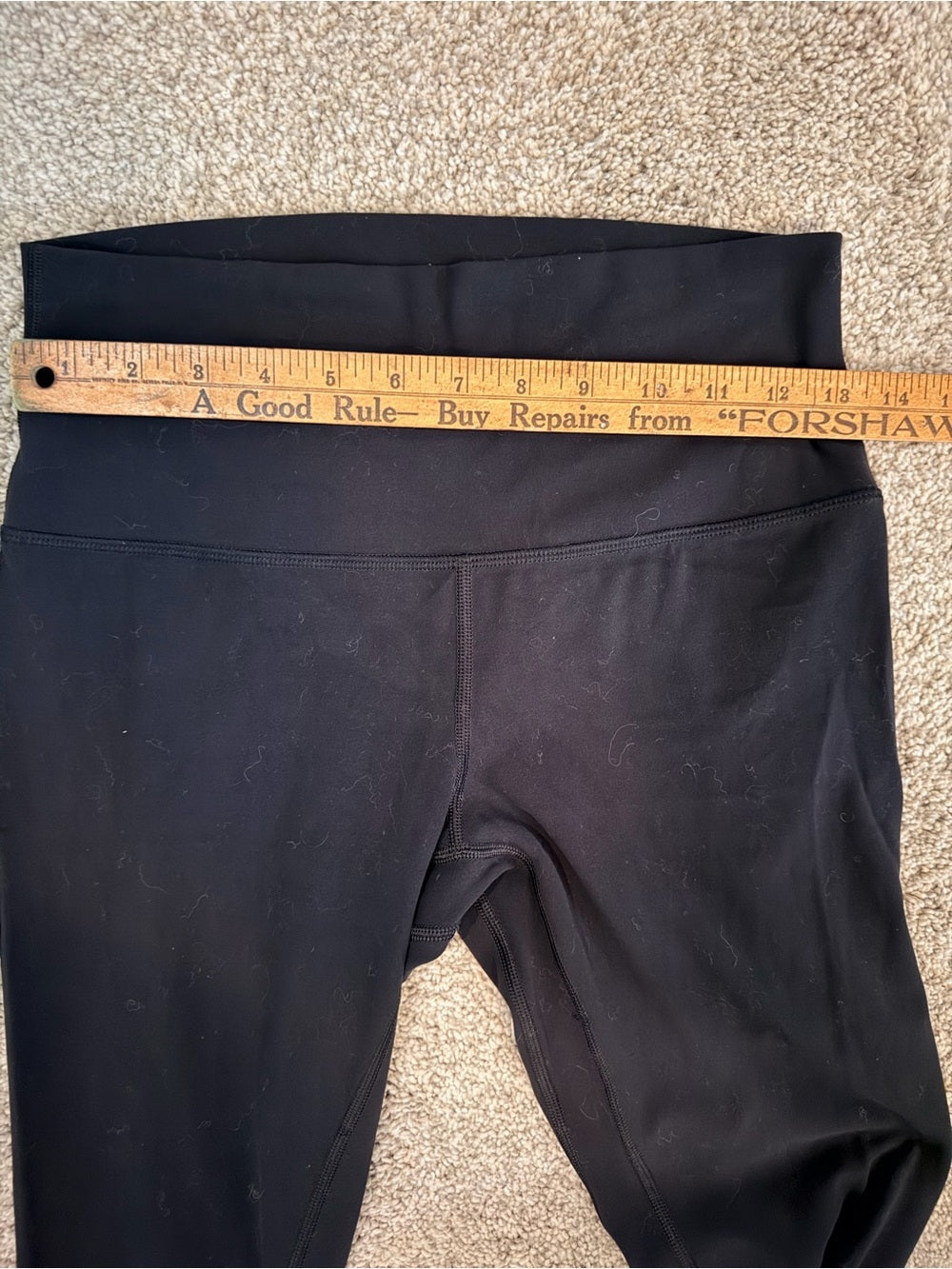 GT-0060 Lululemon Align High-Rise Crop Leggings Black Size 8