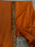 GT-0061 Athleta Delancey Straight Cargo Pant Orange Size 8