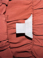 GT-0062 Athleta Belted Paperbag Waist Pants Rust Size 0